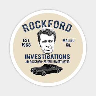 Vintage///Jim Rockford - Californian detective Magnet